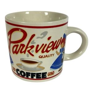 Vintage 1999 Parkview Quality Drip Coffee Mug Westwood Archives Yesteryear